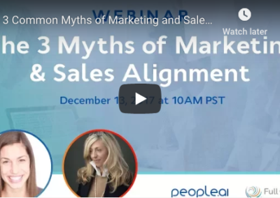 3 Common Myths of Marketing and Sales Alignment