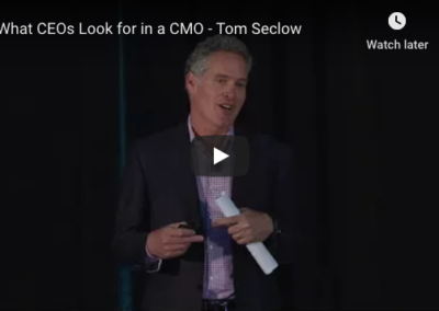 What CEOs Look for in a CMO