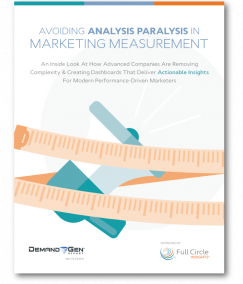 Avoiding Analysis Paralysis In Marketing Measurement