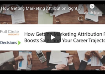 How Getting Marketing Attribution Right Boosts Sales and Your Career Trajectory