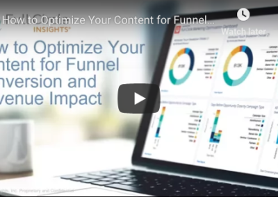 How to Optimize Your Content for Funnel Conversion and Revenue Impact