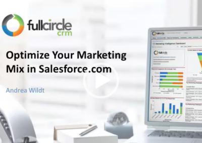 Optimize Your Marketing Mix in Salesforce
