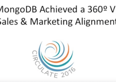 How MongoDB Achieved a 360 Degree View of Sales and Marketing Alignment