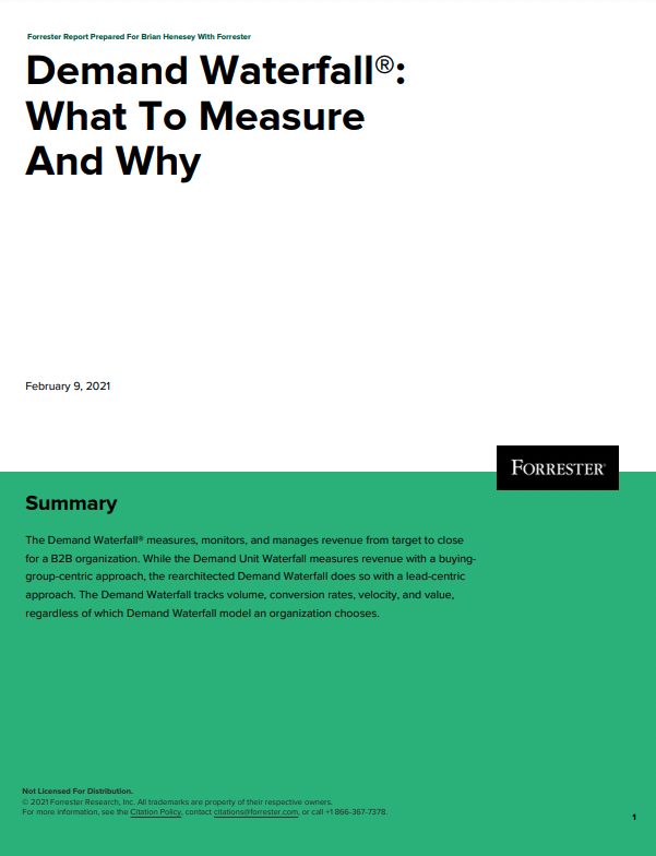 Demand Waterfall®: What To Measure And Why