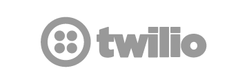 Twilio Logo Grey